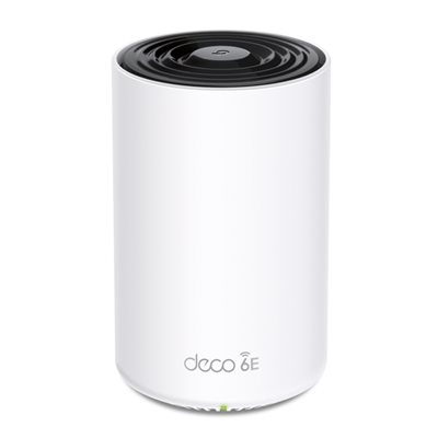 TP-Link Deco XE75, Tri-Band AXE5400 Wi-Fi 6E Mesh -järjestelmä, 802.11ax, 1kpl, valkoinen
