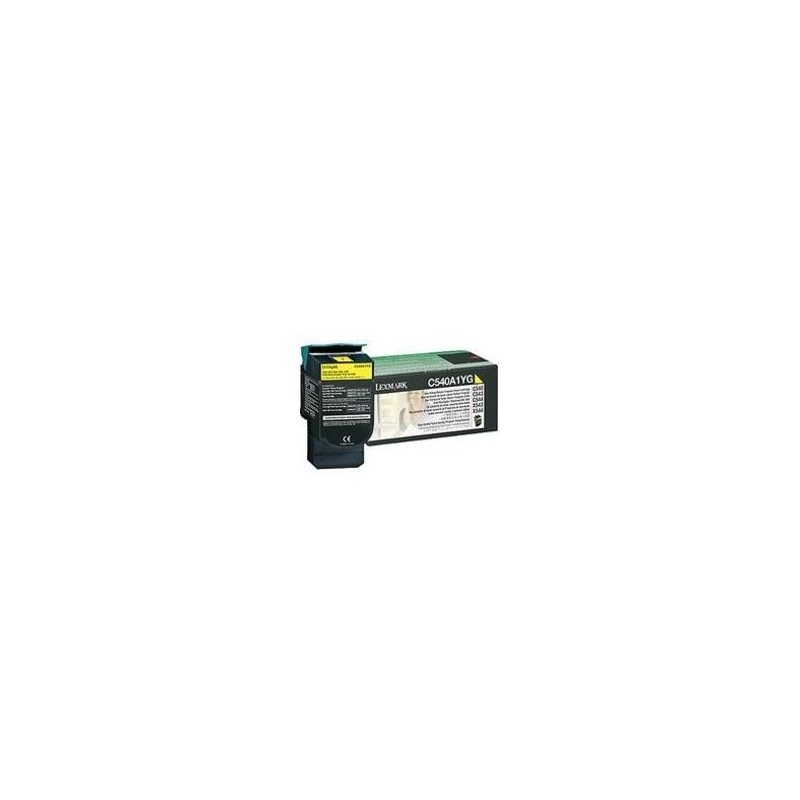 Lexmark Toner Yellow, 1000 sivua (C / X Series)