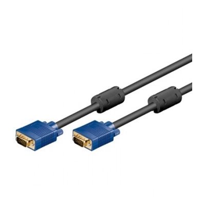 Goobay VGA -näyttökaapeli, 10m, musta