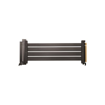 Phanteks Flat Line PCIe Gen4 Riser Cable 180, 300mm, musta