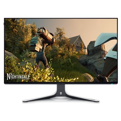 Dell 27" Alienware AW2723DF, 280Hz (OC) QHD-pelimonitori, valkoinen/musta