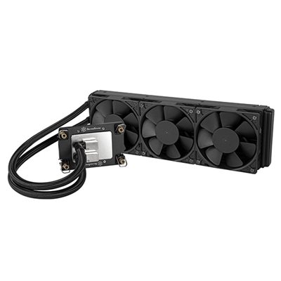 SilverStone XE360-4677, 360mm AIO-nestejäähdytysratkaisu prosessorille, musta