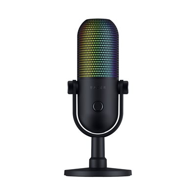 Razer Seiren V3 Chroma, USB-pöytämikrofoni, musta
