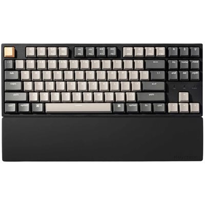 Keychron K8 / K8 Silicone Palm Rest, näppäimistön rannetuki, musta