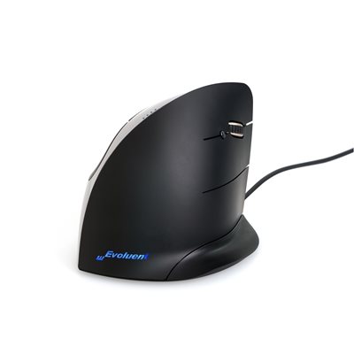 Evoluent VerticalMouse C Medium Wired, ergonominen pystyhiiri, USB-A, musta