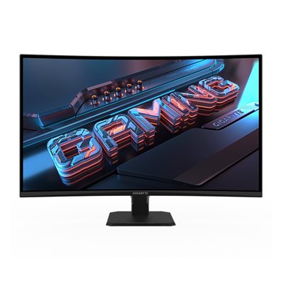 Gigabyte 31,5" GS32QCA, kaareva 180Hz QHD-pelimonitori, musta