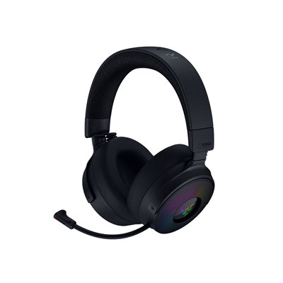 Razer Kraken V4 Pro -pelikuulokkeet mikrofonilla, musta