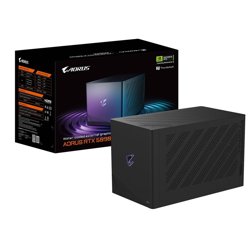 Gigabyte GeForce RTX 5090 AORUS AI BOX -ulkoinen näytönohjain