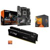 Gigabyte B650 GAMING X AX V2 + Ryzen 5 7500X3D + 32GB DDR5 6000MHz -tuotepaketti