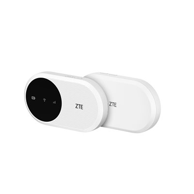 ZTE U10, kannettava 4G Wi-Fi 6 -reititin, valkoinen