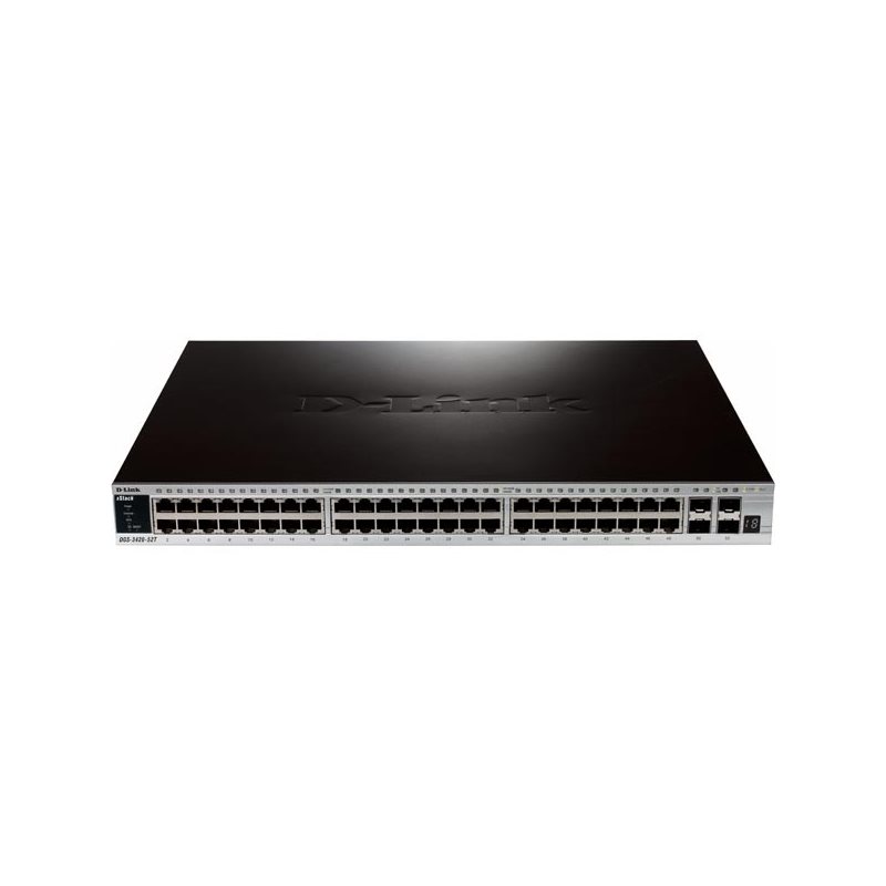 D-Link XStack48-porttia 10/100/1000 Layer2+Stackable Managed GB kytkin