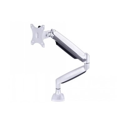 Multibrackets 15-27" M Deskmount Spring Single, -pöytäteline näytölle, hopea