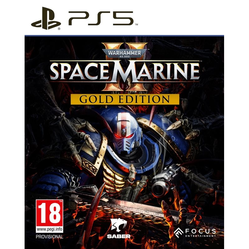 Focus Entertainment Warhammer 40,000: Space Marine 2 - Gold Edition (PS5, K-18!) Ennakkotilaa!