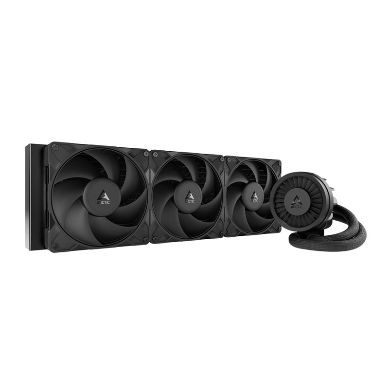 ARCTIC Liquid Freezer III Pro 420, 420mm AIO-nestejäähdytysratkaisu prosessorille, musta