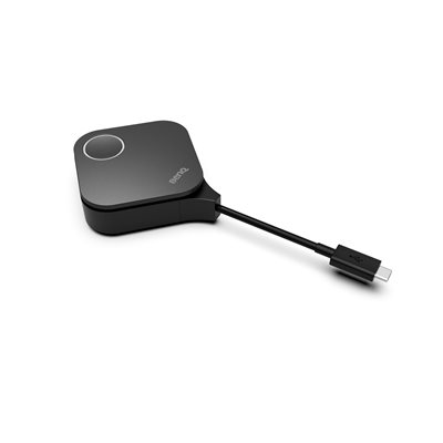 BenQ InstaShow WDC15 Button Kit, lisälaajennin langattomaan 4K UHD -esitysjärjestelmään, Wi-Fi 5, musta