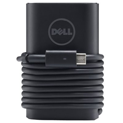 Dell Kannettavan tietokoneen verkkovirta-adapteri, USB-C, 90W, musta
