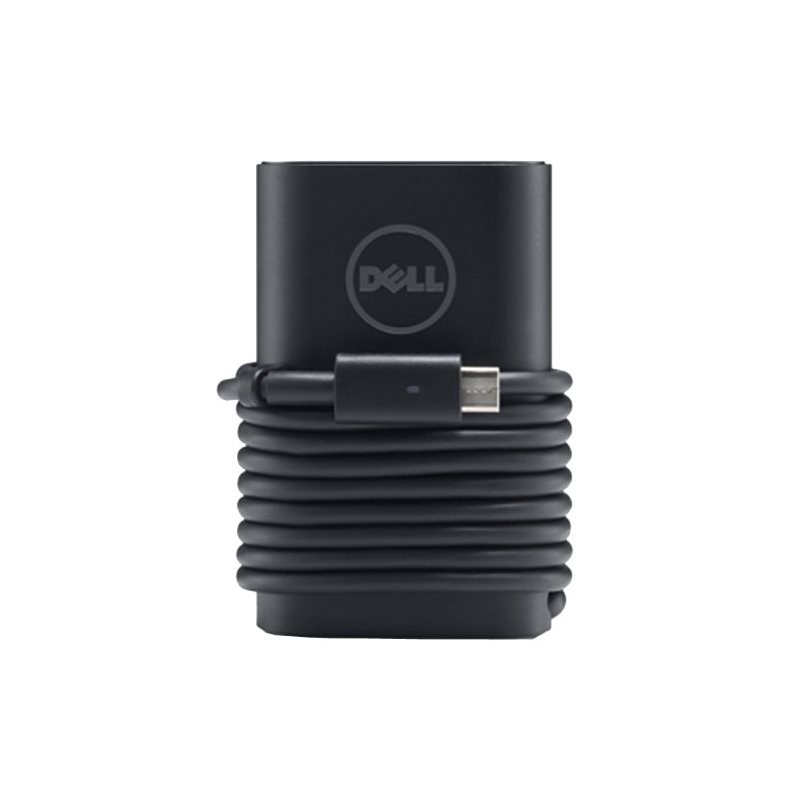 Dell Kannettavan tietokoneen verkkovirta-adapteri, USB-C, 90W, musta