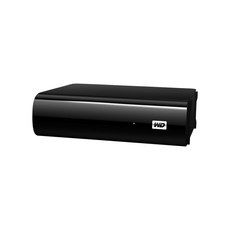 Western Digital 1TB MyBook AV-TV, ulkoinen USB 3.0 kiintolevy, musta