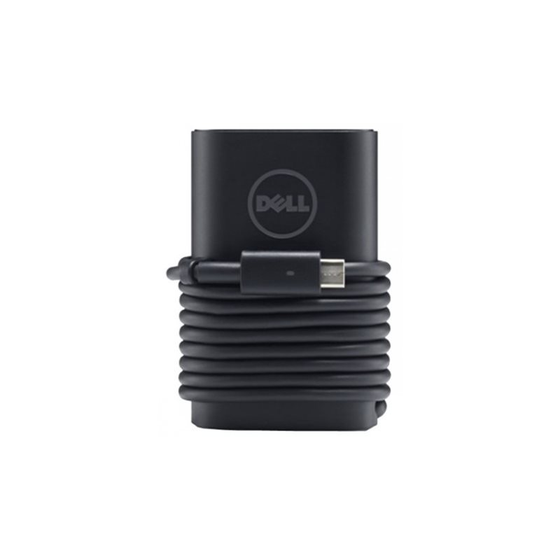 Dell Kannettavan tietokoneen USB-C -virta-adapteri, 65W, musta