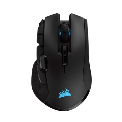 Corsair IRONCLAW RGB Wireless, langaton optinen pelihiiri, 18 000 dpi, musta
