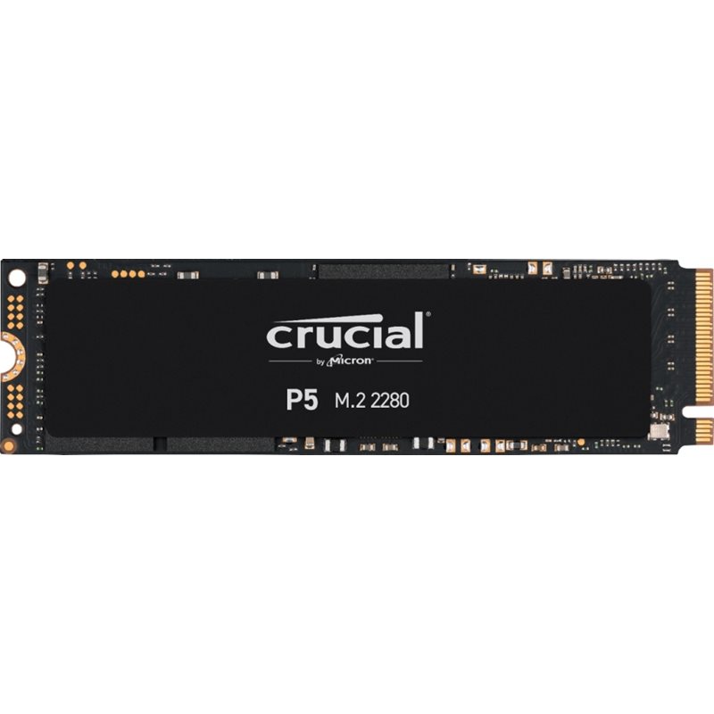 Crucial 500GB P5, M.2 2280 SSD-levy, NVMe, 3400/3000 MB/s