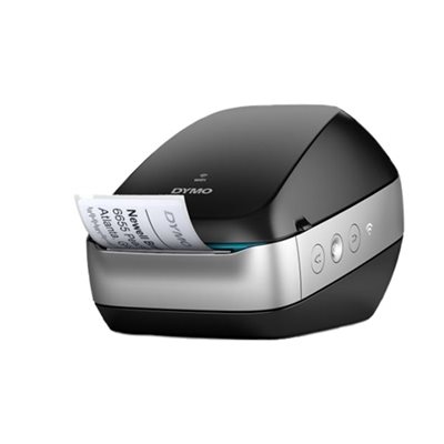 Dymo LabelWriter Wireless, langaton tarratulostin, musta/hopea