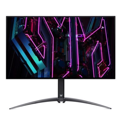 Acer 26,5" Predator X27U OLED, 240Hz QHD-pelimonitori, musta