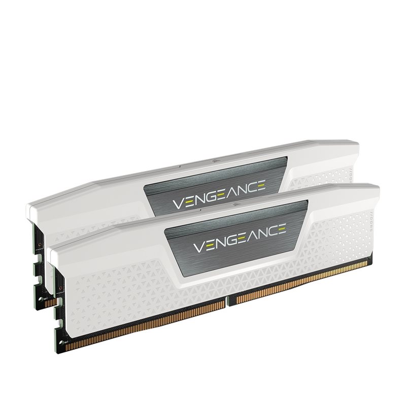 Corsair 32GB (2 x 16GB) Vengeance, DDR5 5600MHz, CL40, 1.25V, valkoinen/harmaa