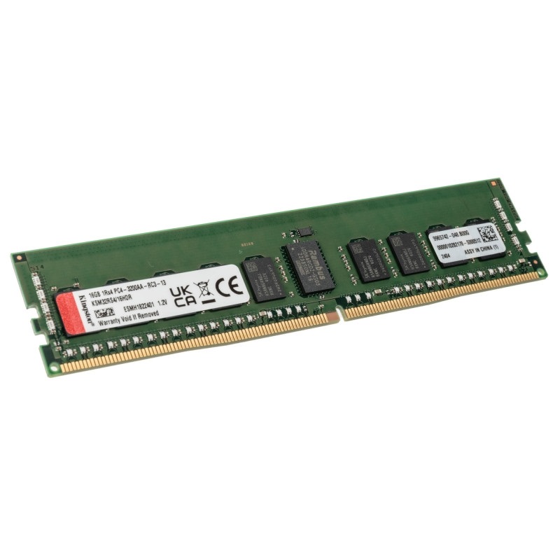 Kingston 16GB (1 x 16GB) Server Premier, DDR4 3200MHz, ECC, CL22, 1.20V