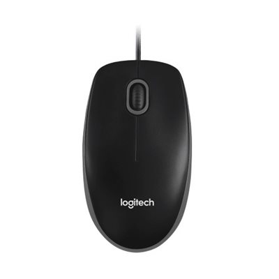 Logitech B100 Optical Mouse for Business, musta