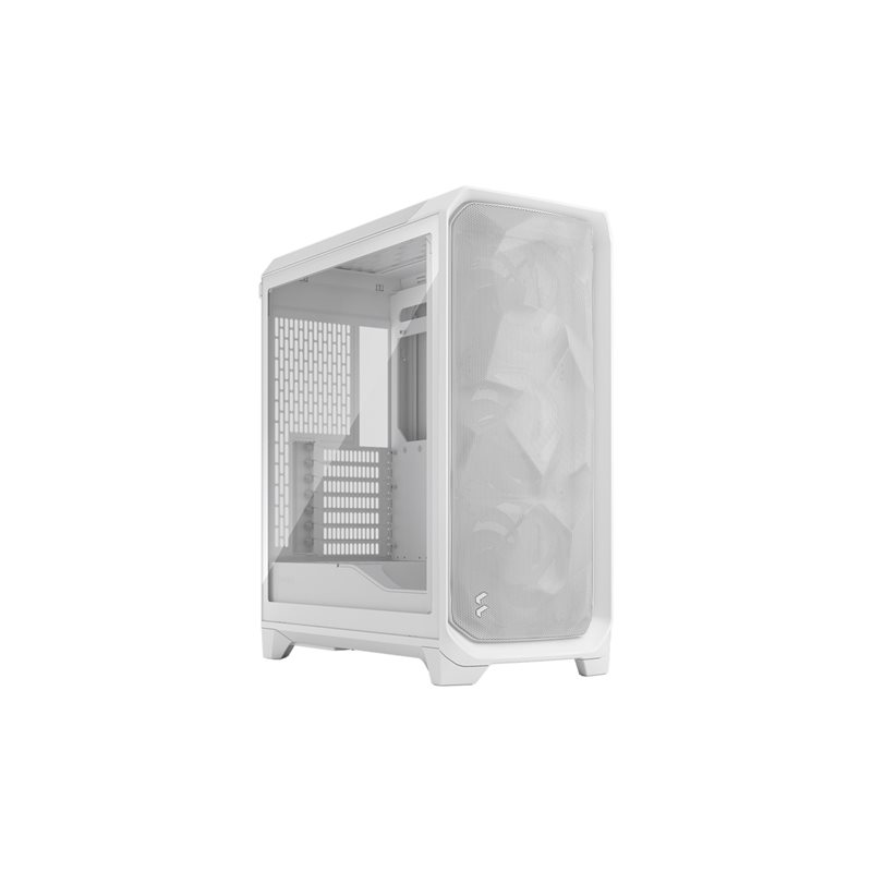 Fractal Design Meshify 3 - White TG Light Tint, ikkunallinen miditornikotelo, valkoinen