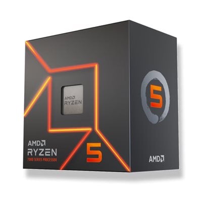 AMD Ryzen 5 7400, AM5, 3.3 GHz, 6-Core, Boxed