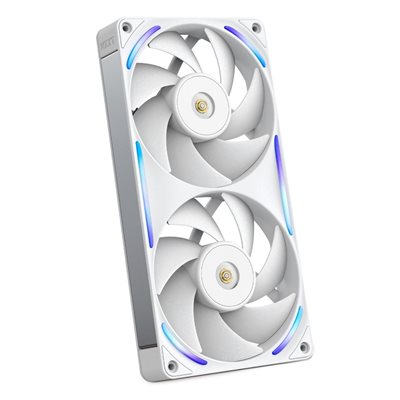 NZXT F240X, 240mm PWM-laitetuuletin, valkoinen