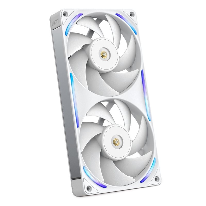 NZXT F240X, 240mm PWM-laitetuuletin, valkoinen
