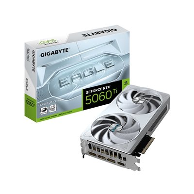 Gigabyte (Outlet) GeForce RTX 5060 Ti EAGLE OC ICE -näytönohjain, 16GB GDDR7