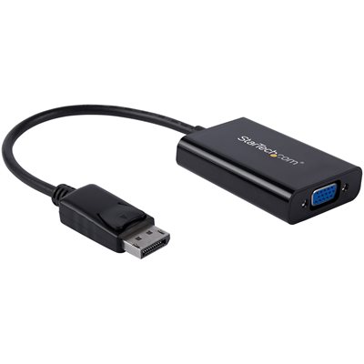StarTech.com DisplayPort 1.2 -> VGA -adapteri, audiolla, musta