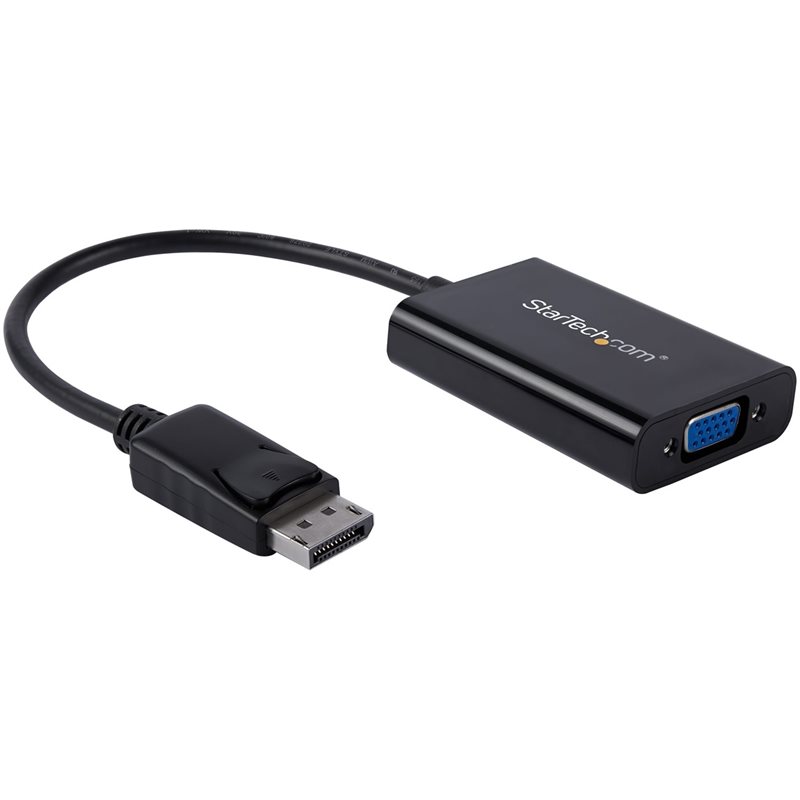 StarTech.com DisplayPort 1.2 -> VGA -adapteri, audiolla, musta
