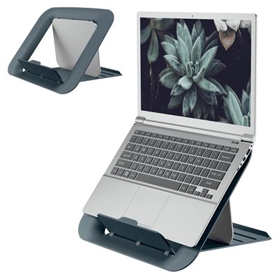 Leitz 13-17" Ergo Cosy säädettävä kannettavan teline, tummanharmaa