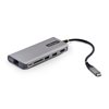 StarTech.com 3.2 Gen2 USB-C 7-in-1 Multiport Adapter -telakointiasema, harmaa