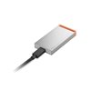 Lenovo 1TB PS6S Portable SSD, ulkoinen SSD-levy, USB 3.1 Gen 2, Cool Grey