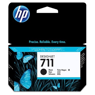 HP HP 711 mustekasetti, sopii Designjet T120 ja T520, 38 ml, musta