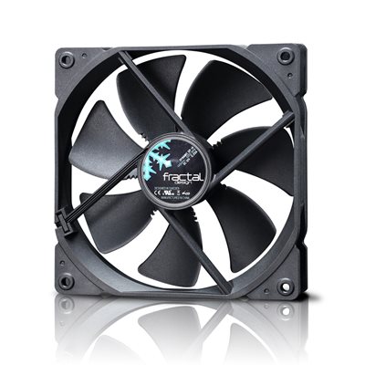 Fractal Design 140 x 140 x 25mm Dynamic GP-14, musta