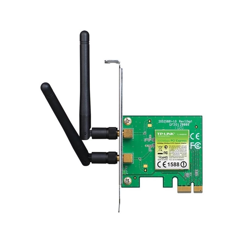 TP-Link (Outlet) TL-WN881ND, N300 WLAN-sovitin, PCI-E