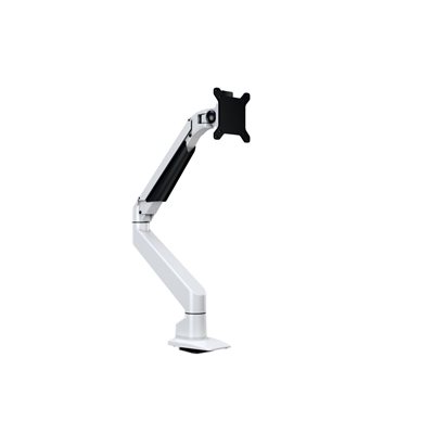 Multibrackets 15-32" M VESA Gas Lift Arm Single White HD, -pöytäteline näytölle, valkoinen