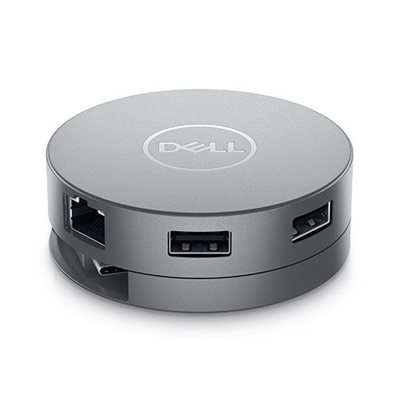 Dell DA310 - USB-C Mobile Adapter -telakointiasema, 90W, musta