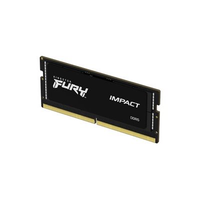 Kingston 32GB (1 x 32GB) FURY Impact, DDR5 4800MHz, SO-DIMM, CL38, 1.10V, musta
