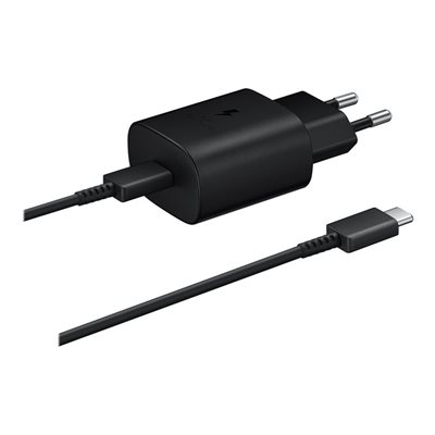 Samsung 25W verkkovirtalaturi, USB-C, musta