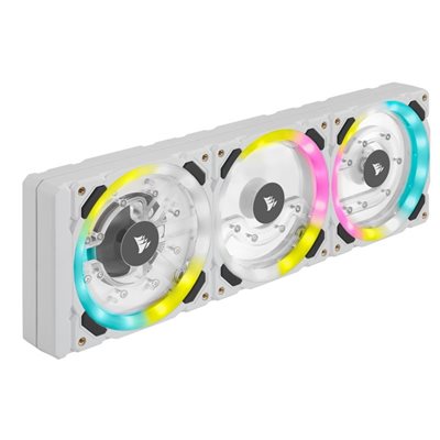 Corsair Hydro X Series XD7 RGB Pump/Reservoir Combo, valkoinen