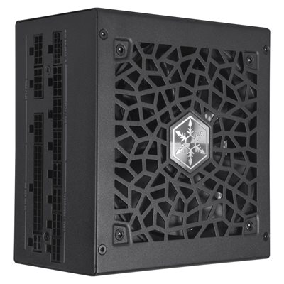 SilverStone 1300W HELA 1300R Platinum, ATX-virtalähde, PCIe 5.0, Cybenetics Platinum, musta