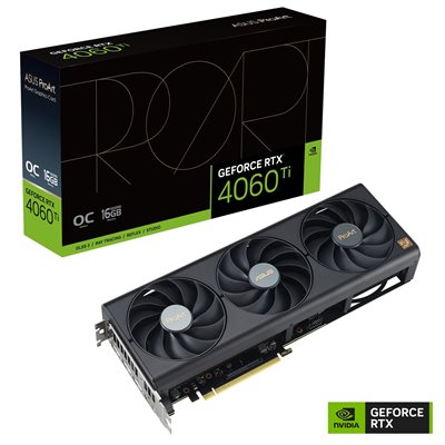 Asus GeForce RTX 4060 Ti ProArt - OC Edition -näytönohjain, 16GB GDDR6